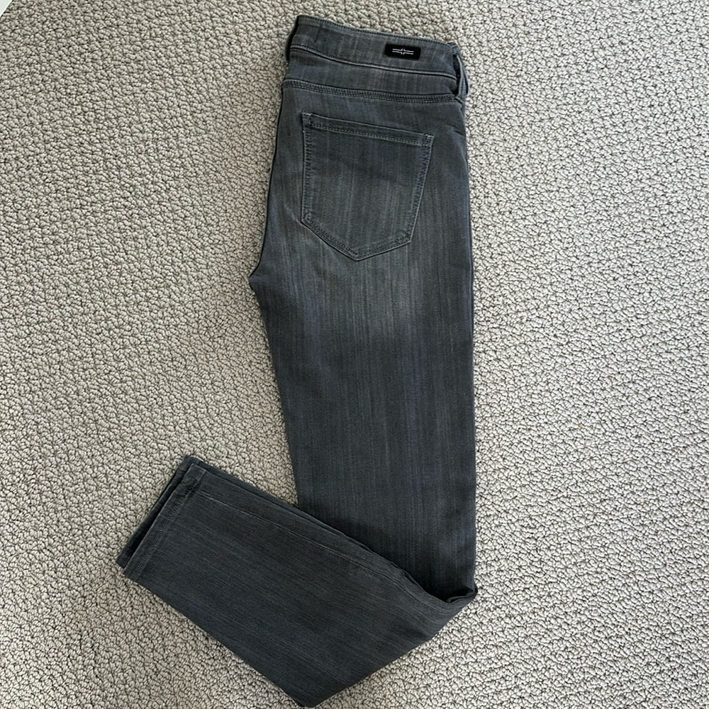 Liverpool Jeans Company Abby Dark Grey Gray The Skinny Jean